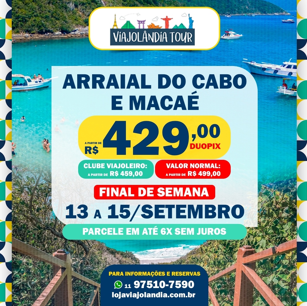 Arraial do Cabo e Macaé