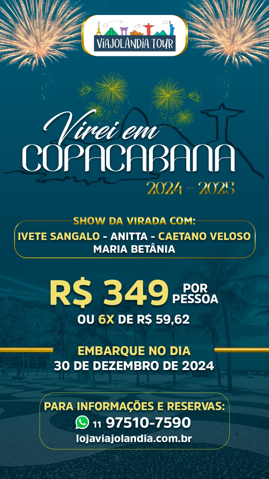 Copacabana | Virada do ano